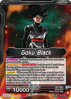 Goku Black // SS Rosé Goku Black, Future of Despair (V.1 - Uncommon) Immagine principale del prodotto