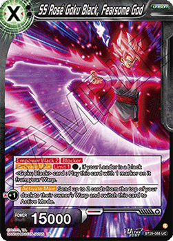 SS Rosé Goku Black, Fearsome God (V.1 - Uncommon) Immagine principale del prodotto
