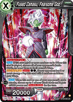 Fused Zamasu, Fearsome God (V.1 - Uncommon) Immagine principale del prodotto