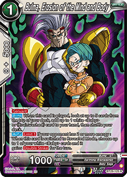 Bulma, Erosion of the Mind and Body