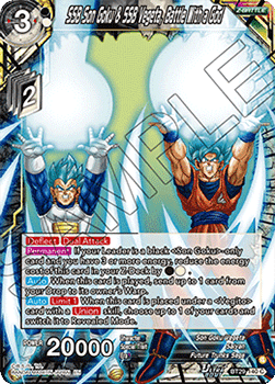 SSB Son Goku & SSB Vegeta, Battle With a God Immagine principale del prodotto