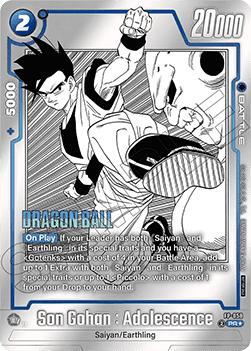 Son Gohan : Adolescence (FP-058) [Fusion World] (V.2 - Promo)