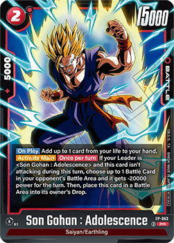Son Gohan : Adolescence (FP-063) [Fusion World] (V.1 - Promo)