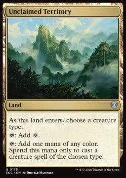 Unclaimed Territory