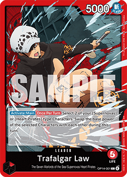 Trafalgar Law (OP14-001) (V.1) Immagine principale del prodotto