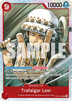 Trafalgar Law (OP14-009) (V.1) Immagine principale del prodotto