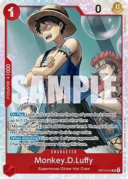 Monkey.D.Luffy (OP14-013) (V.1) Immagine principale del prodotto