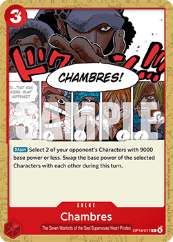 Chambres (OP14-017) Immagine principale del prodotto