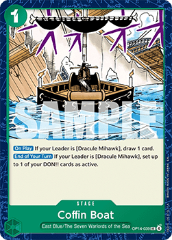 Coffin Boat (OP14-039) Immagine principale del prodotto