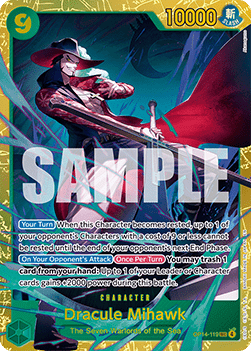 Dracule Mihawk (OP14-119) (V.1) Immagine principale del prodotto