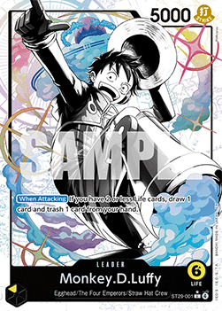 Monkey.D.Luffy (ST29-001) (V.2) Immagine principale del prodotto