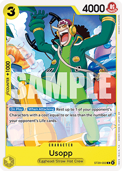 Usopp (ST29-002) (V.1) Immagine principale del prodotto