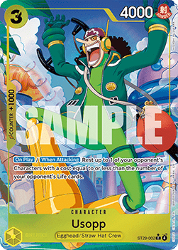 Usopp (ST29-002) (V.2) Immagine principale del prodotto