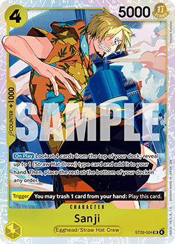 Sanji (ST29-004) (V.1) Immagine principale del prodotto