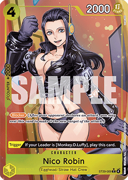 Nico Robin (ST29-009) (V.2) Immagine principale del prodotto