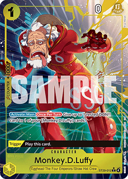 Monkey.D.Luffy (ST29-012) (V.2) Immagine principale del prodotto