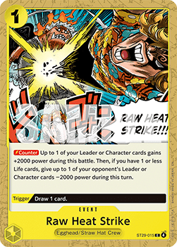 Raw Heat Strike (ST29-015) Immagine principale del prodotto