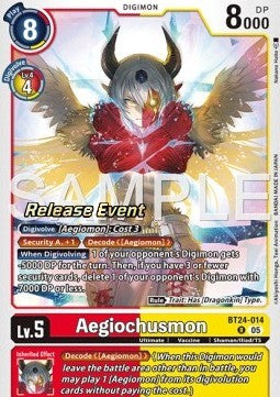 Aegiochusmon (BT24-014) Immagine principale del prodotto