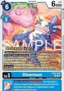 Divermon (BT24-028) Immagine principale del prodotto