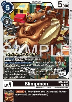 Blimpmon (BT24-058) Immagine principale del prodotto