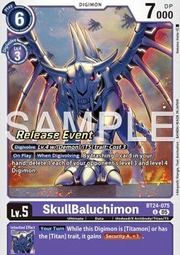 SkullBaluchimon (BT24-075) Immagine principale del prodotto