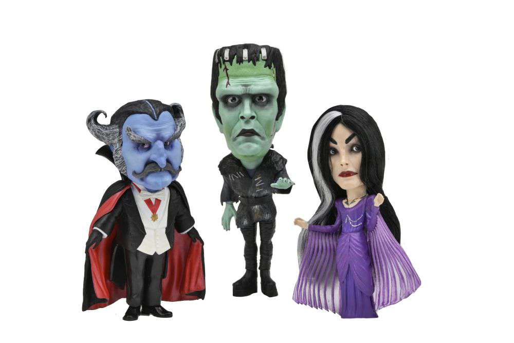 Rob Zombie Munsters Retr Big Head 3-Pack Immagine principale del prodotto