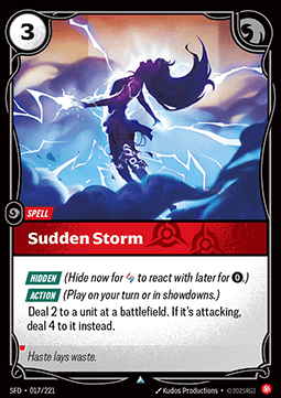 Sudden Storm Immagine principale del prodotto