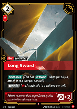 Long Sword Immagine principale del prodotto