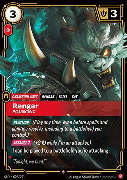 Rengar, Pouncing Immagine principale del prodotto