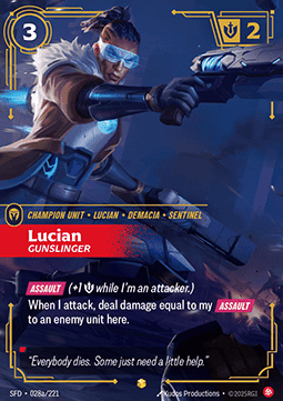 Lucian, Gunslinger (V.2 - Showcase) Immagine principale del prodotto