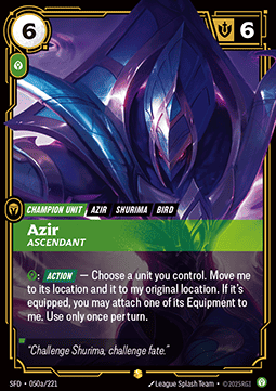 Azir, Ascendant (V.2 - Showcase) Immagine principale del prodotto