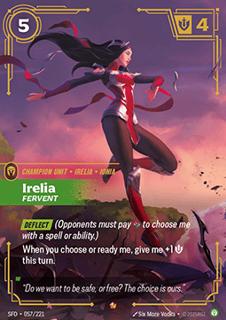 Irelia, Fervent (V.1 - Epic) Immagine principale del prodotto