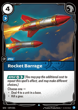 Rocket Barrage Immagine principale del prodotto