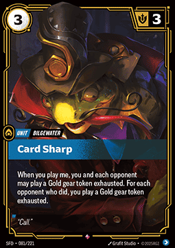 Card Sharp Immagine principale del prodotto