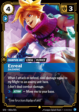 Ezreal, Dashing (V.2 - Showcase) Immagine principale del prodotto