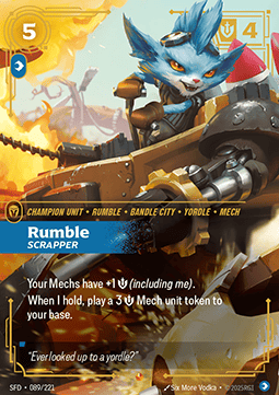 Rumble, Scrapper (V.1 - Epic) Immagine principale del prodotto