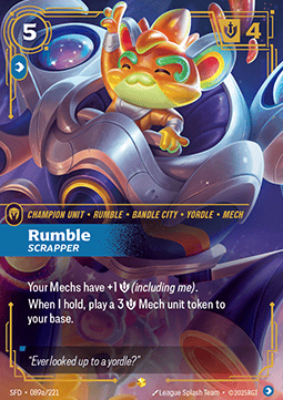 Rumble, Scrapper (V.2 - Showcase) Immagine principale del prodotto