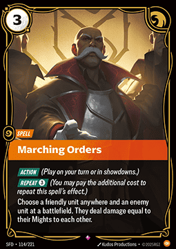 Marching Orders Immagine principale del prodotto