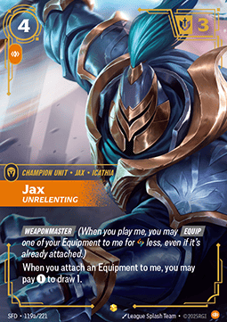 Jax, Unrelenting (V.2 - Showcase) Immagine principale del prodotto
