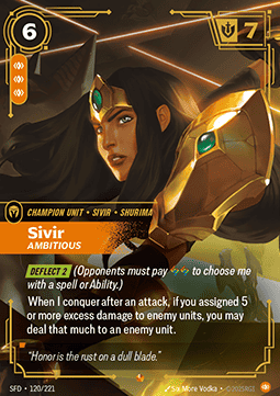 Sivir, Ambitious (V.1 - Epic) Immagine principale del prodotto