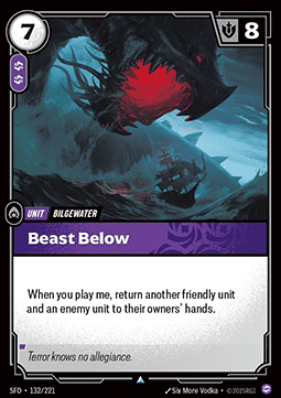 Beast Below Immagine principale del prodotto