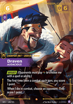 Draven, Audacious (V.1 - Epic) Immagine principale del prodotto