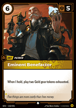 Eminent Benefactor Immagine principale del prodotto