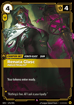 Renata Glasc, Industrialist (V.1 - Rare) Immagine principale del prodotto