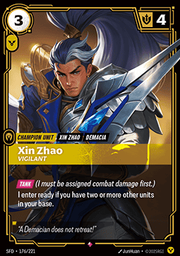 Xin Zhao, Vigilant Immagine principale del prodotto