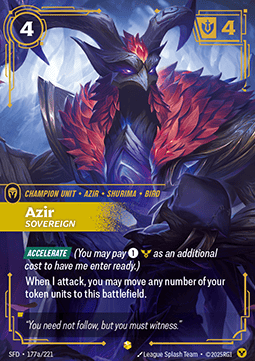 Azir, Sovereign (V.2 - Showcase) Immagine principale del prodotto