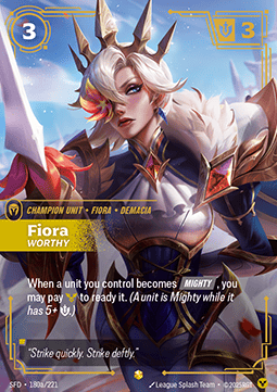Fiora, Worthy (V.2 - Showcase) Immagine principale del prodotto