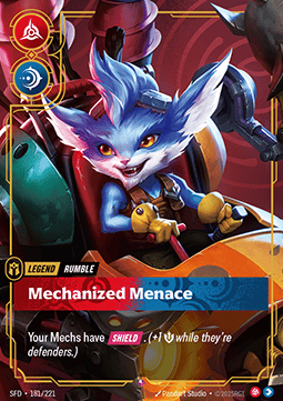 Rumble, Mechanized Menace (V.1 - Rare) Immagine principale del prodotto