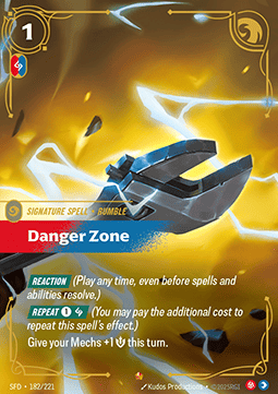 Danger Zone Immagine principale del prodotto
