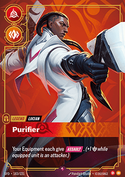Lucian, Purifier (V.1 - Rare) Immagine principale del prodotto